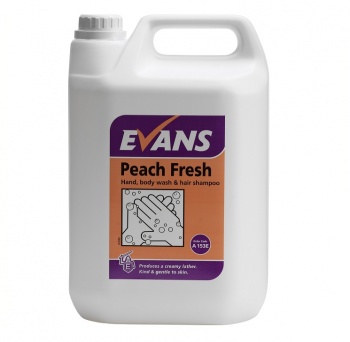 Evans Peach Fresh Soap 5ltr